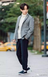 网红公司上班男生穿搭,时尚潮流与职场风格的完美融合